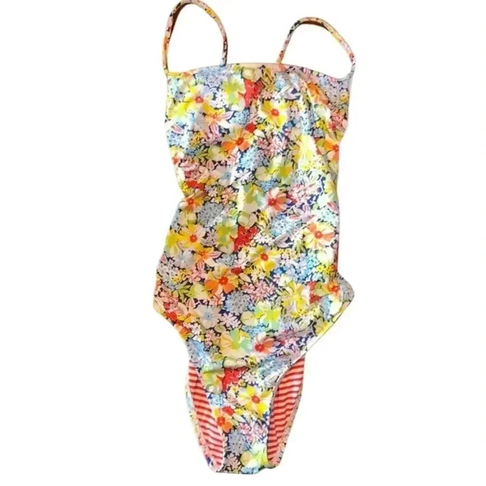 Polo by Ralph Lauren Floral One Piece Swimsuit